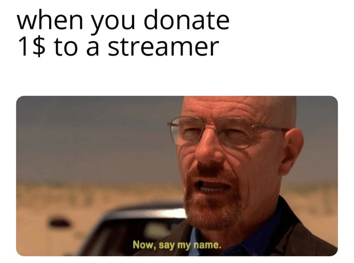 when you donate 1 to a streamer