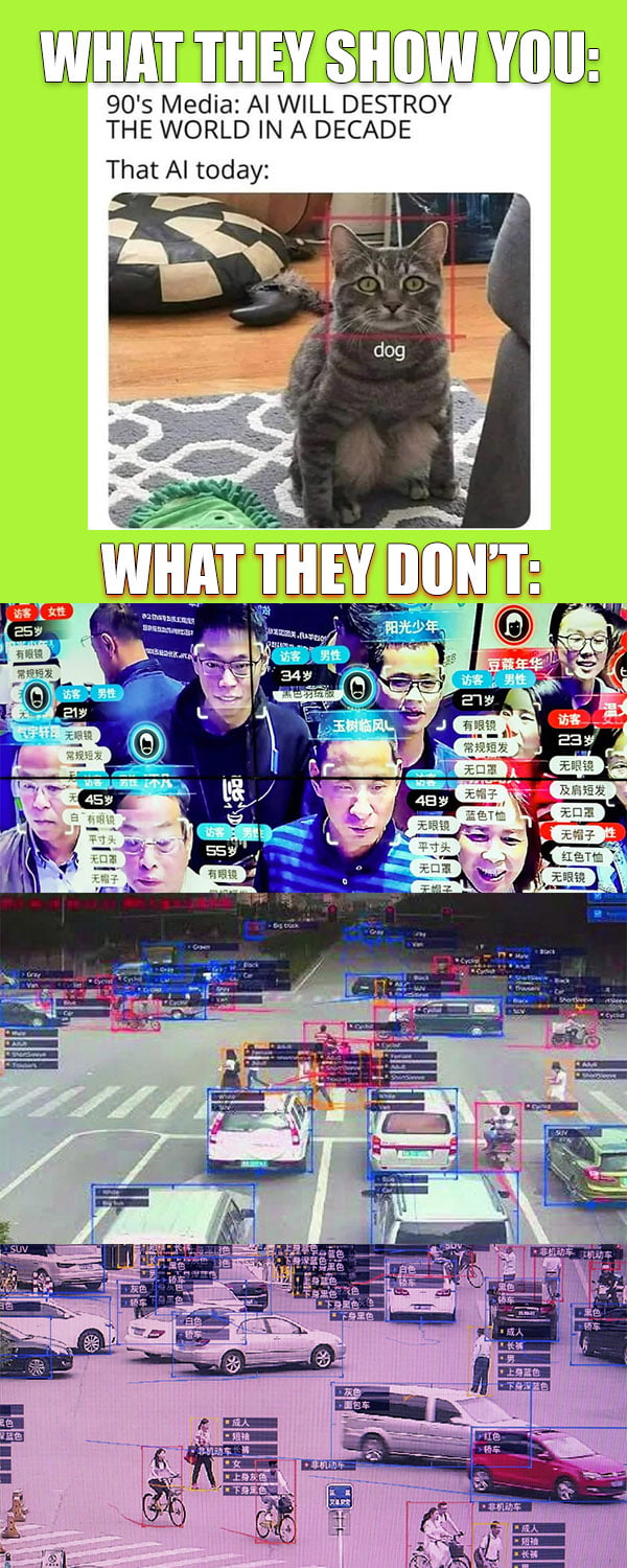 WHAT THEY SHOWYOU 90s Media Al WILL DESTROY THE WORLD IN A DECADE That Al today