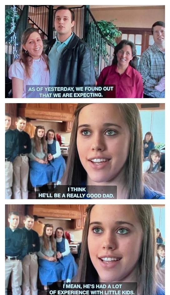 AS OF YESTERDAY WE FOUND OUT _ THAT WE ARE EXPECTING ge i p i MEAN HES HAD A LOT OF EXPERIENCE WITH LITTLE KIDS