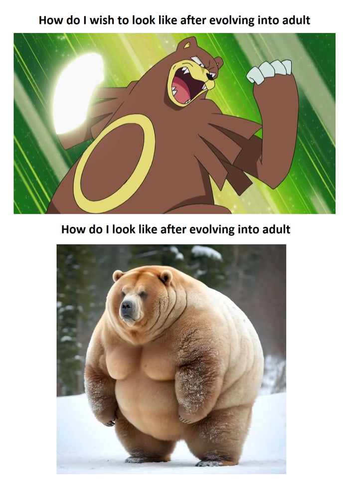 How do I wish to look like after evolving into adult How do I look like after evolving into adult