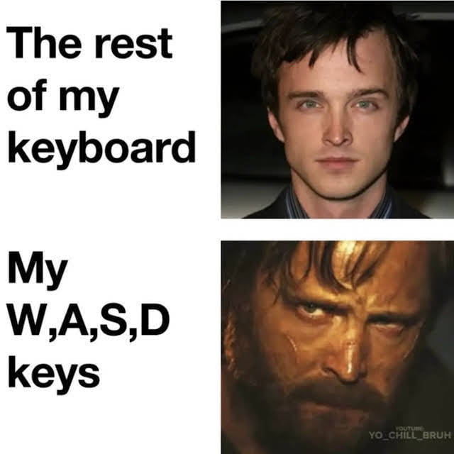 The rest of my keyboard