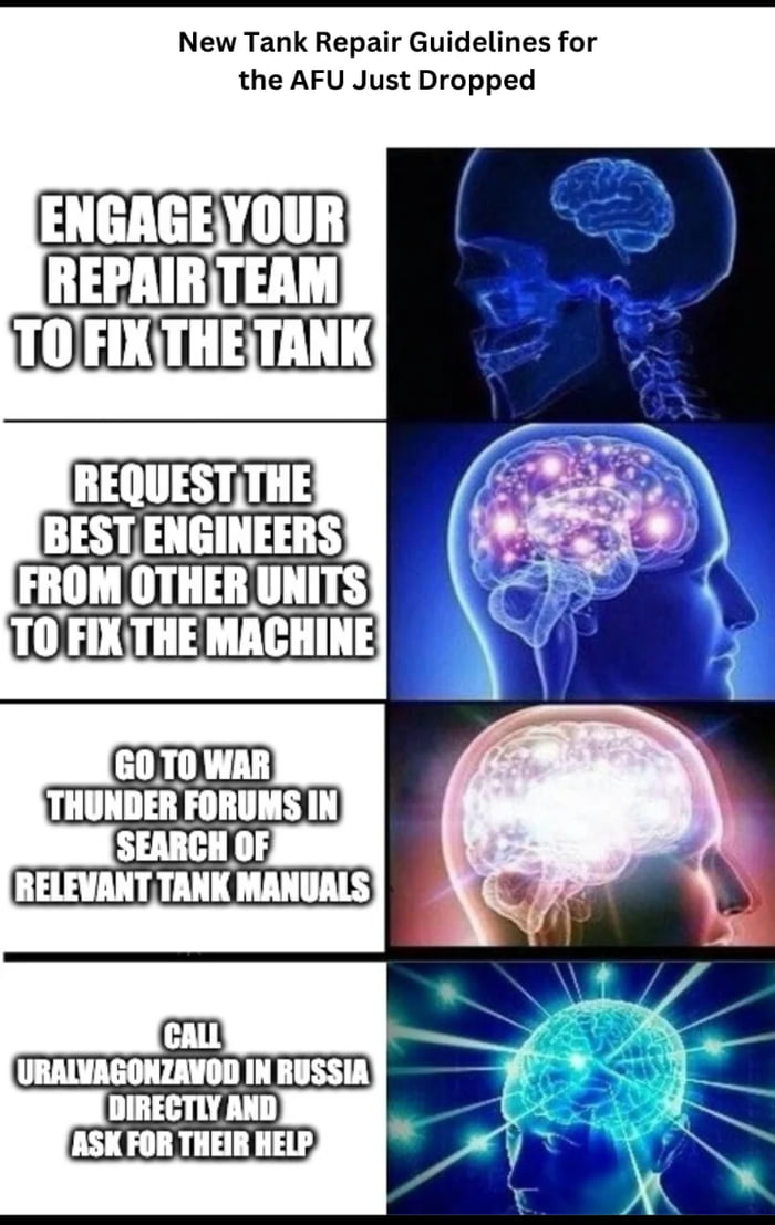 New Tank Repair Guidelines for the AFU Just Dropped