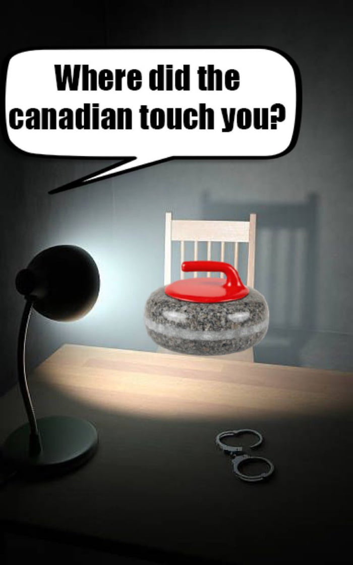 Where did the canadian touch you?