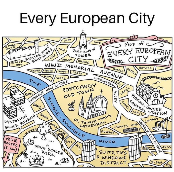 Every European City 7 or 5 LB oy of S SuEwy EVROPRY CITY b i