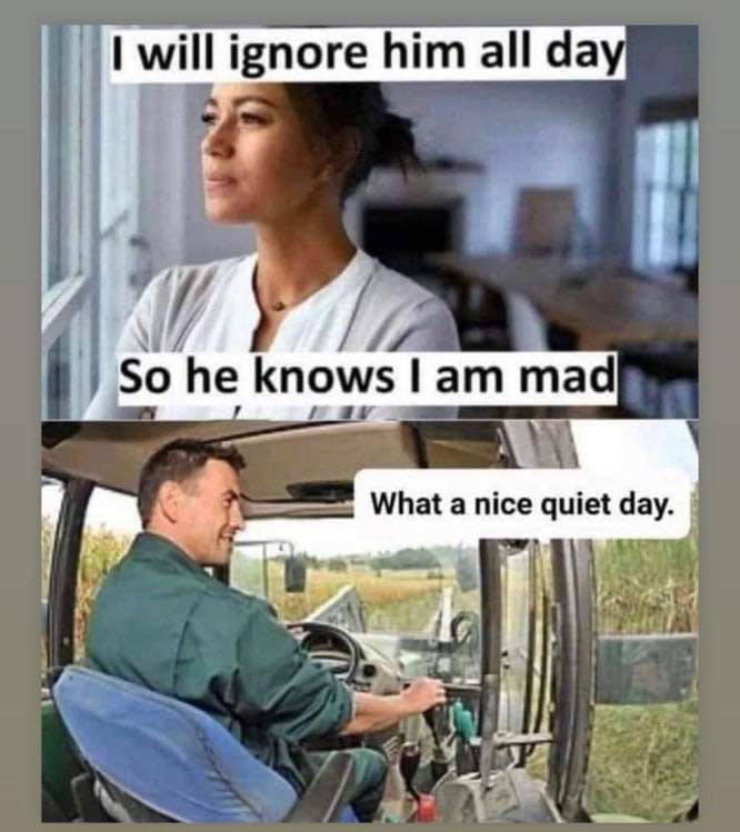 So he knows am mad A Wi