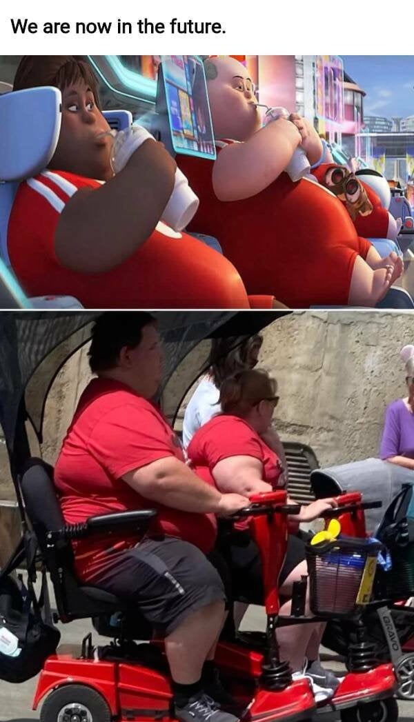 We are now in the future