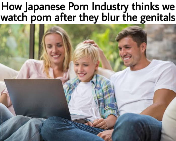 How Japanese Porn Industry thinks we watch porn after they blur the genitals