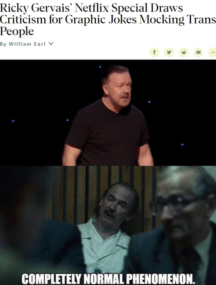 Netflix Special Draws 11t1usm for Graphic Jokes Mocking Trans COMPLETELY NORMAL PHENOMENGON