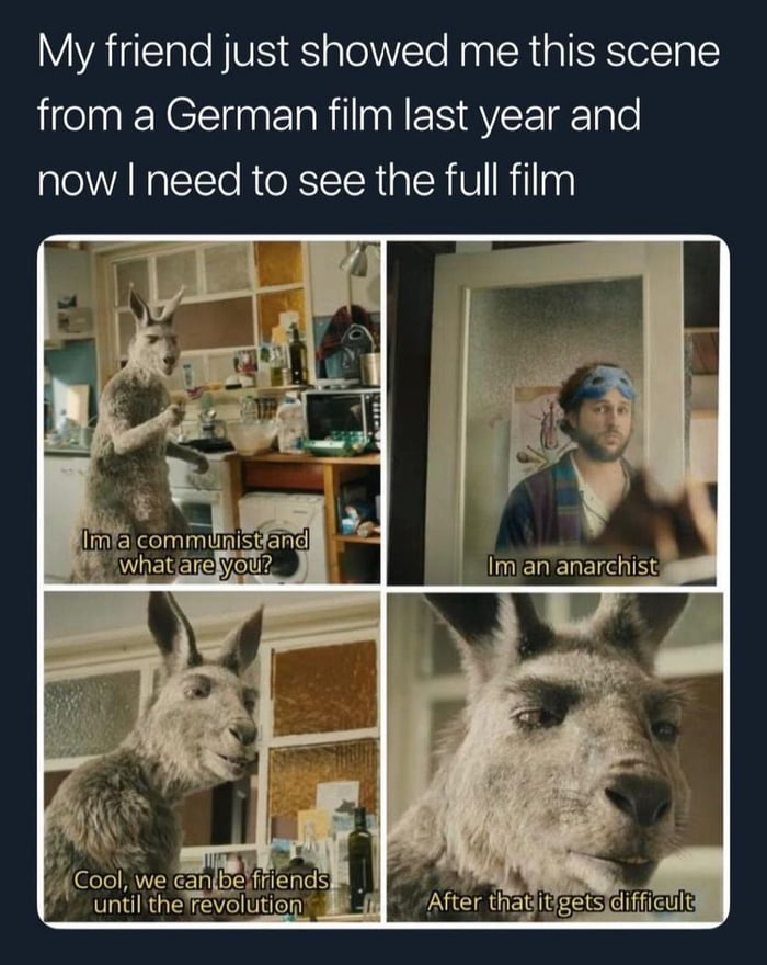 My friend just showed me this scene from a German film last year and now need to see the full film Imiacommiinisdand 4 Cool we c gnl_q Wil untiltherevolution