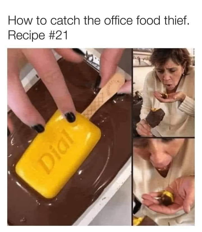 How to catch the office food thief Recipe 21