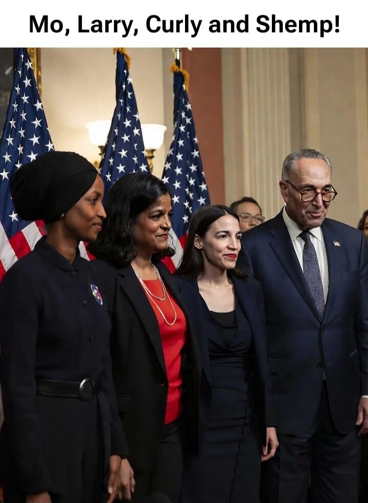 Mo, Larry, Curly and Shemp!