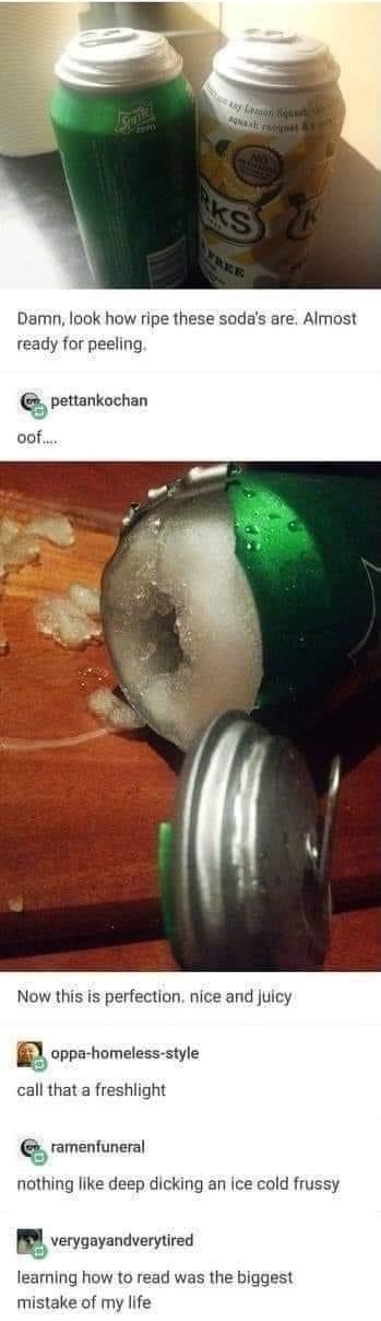 komyu shou Damn look how ripe these sodas are Almost ready for peeling pettankochan oof Now this is perfection nice and juicy oppa homeless style call that a freshlight ramenfuneral nothing like deep dicking an ice cold frussy Mverygayandverylired learning how to read was the biggest mistake of my life