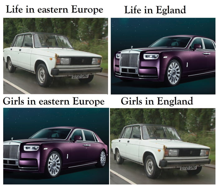 Life in eastern Europe Life in Egland s in eastern Europe Girls in England