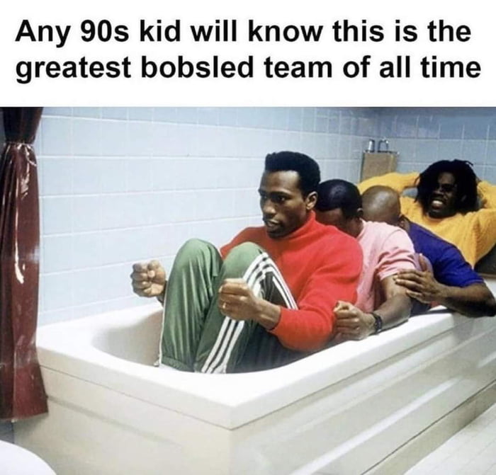 Any 90s kid will know this is the greatest bobsled team of all time