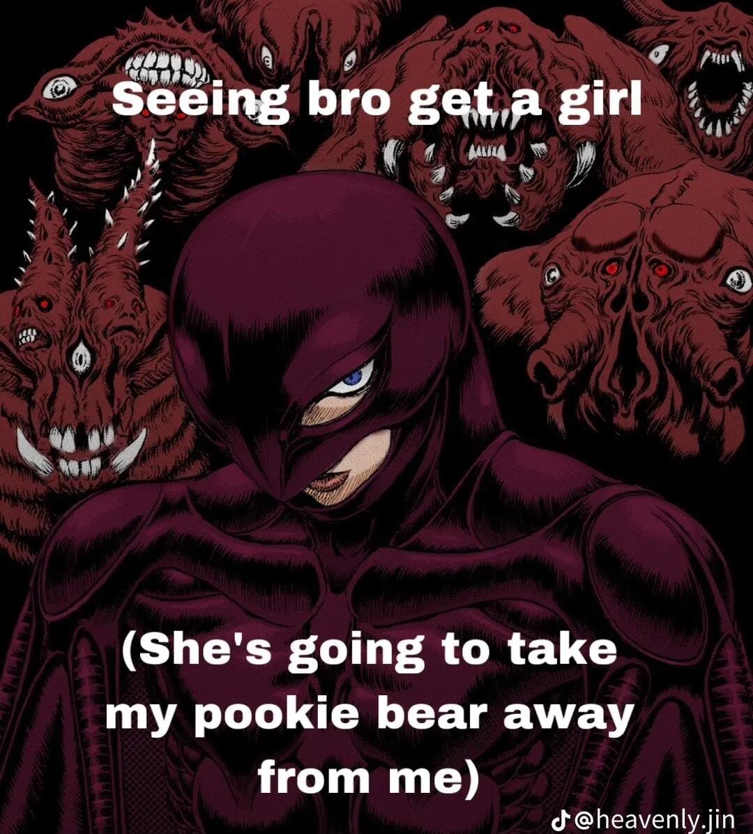 N P4 CLERR CILT R G 1 my pookie bear away from me Jdheavenlyjin
