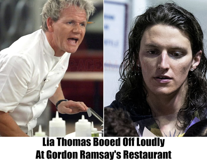 Lia Thomas Booed Off Loudly At Gordon Ramsays Restaurant