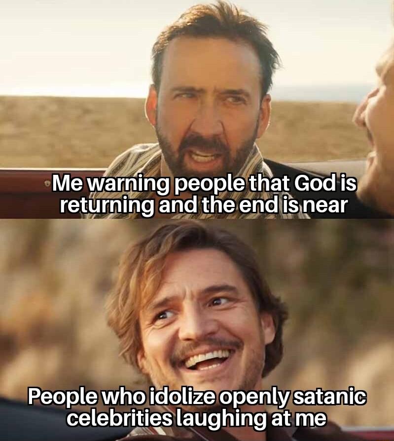 Me warningpeople that el returningand the endiisnear o People whoidolizeopenlysatanic CEICLIg el ek dpa