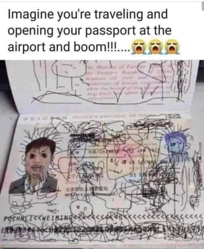 Imagine youre traveling and opening your passport at the Y