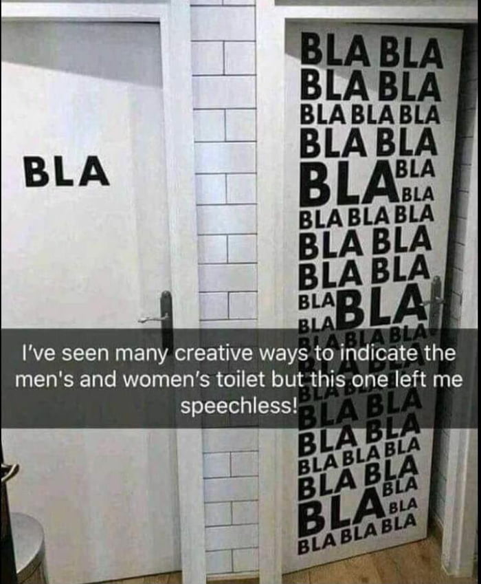 RV N B A CETVRWENCR o N g To for1 R 2 mens and womens toilet but this one left me speechless