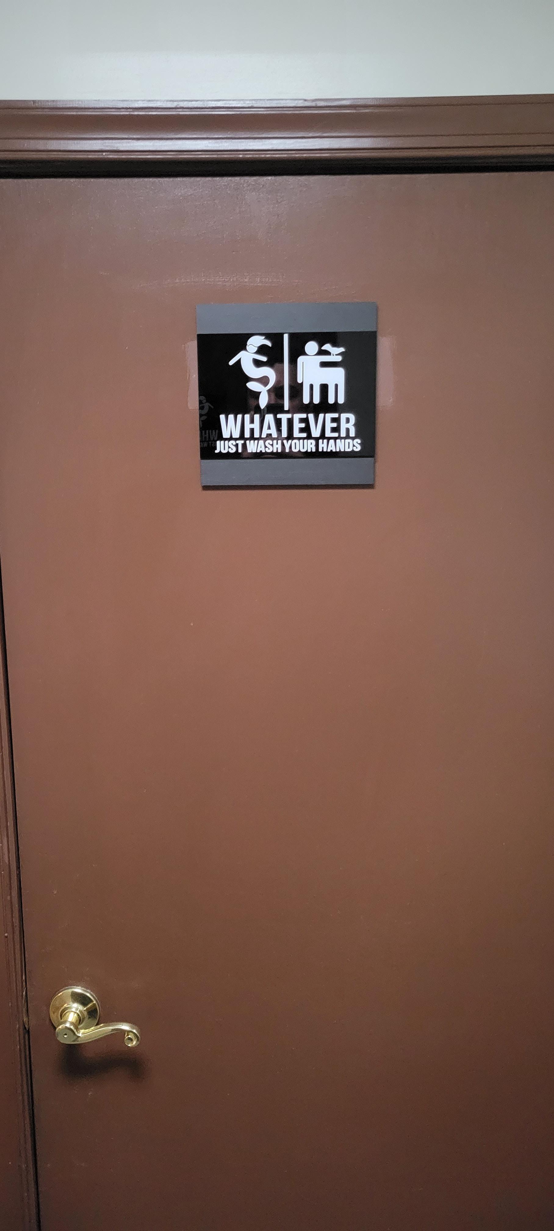 B WHATEVER JUST WASH YOUR HANDS