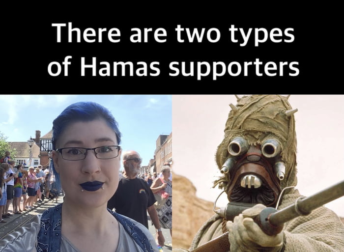 L ECEICR AR S of Hamas supporters