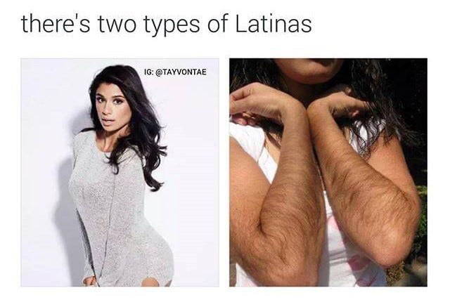 theres two types of Latinas o pranonmae