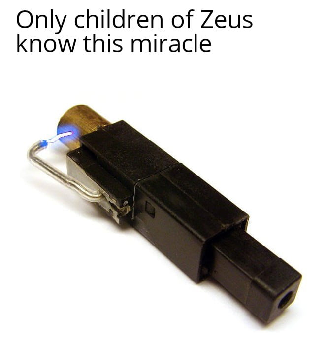 Only children of Zeus know this miracle