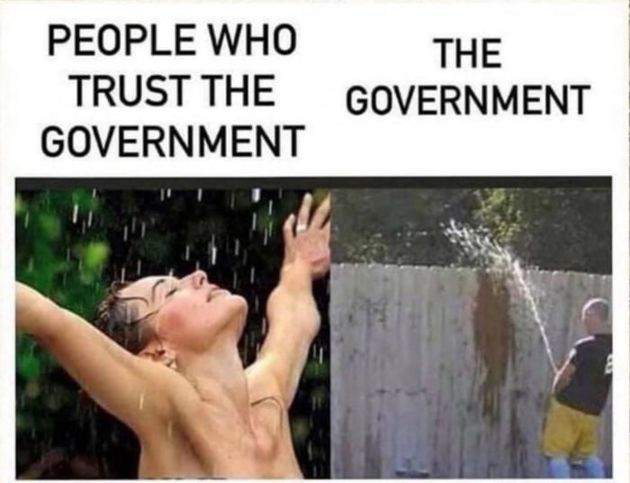 PEOPLE WHO THE TRUSTTHE GOVERNMENT GOVERNMENT