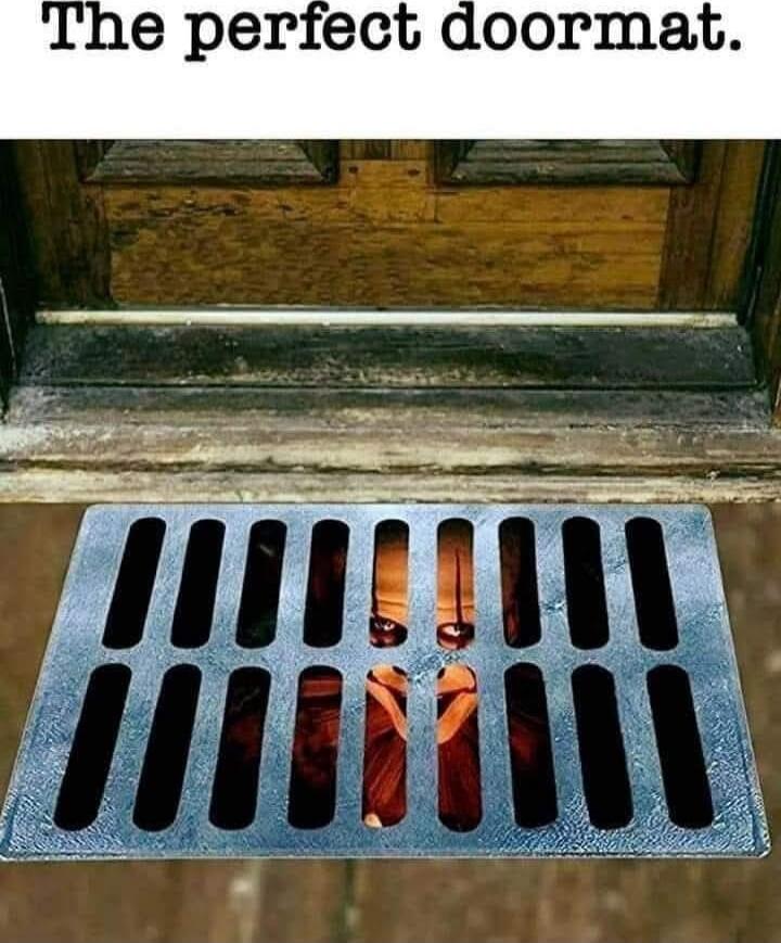 The perfect doormat.