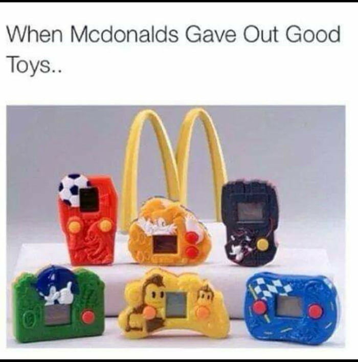 When Mcdonalds Gave Out Good Toys