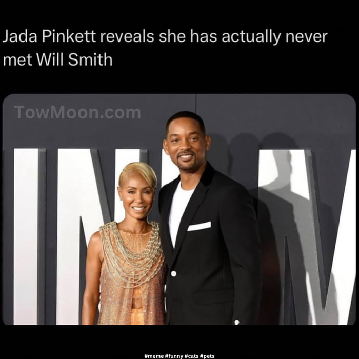 Jada Pinkett reveals she has actually never met Will Smith
