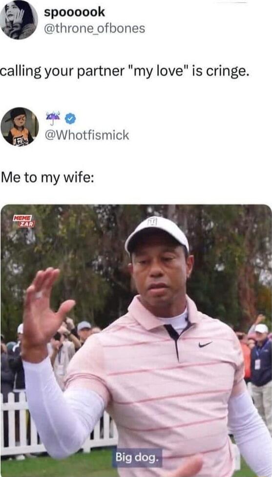spoooook throne ofbones calling your partner my love is cringe e Whotfismick Me to my wife
