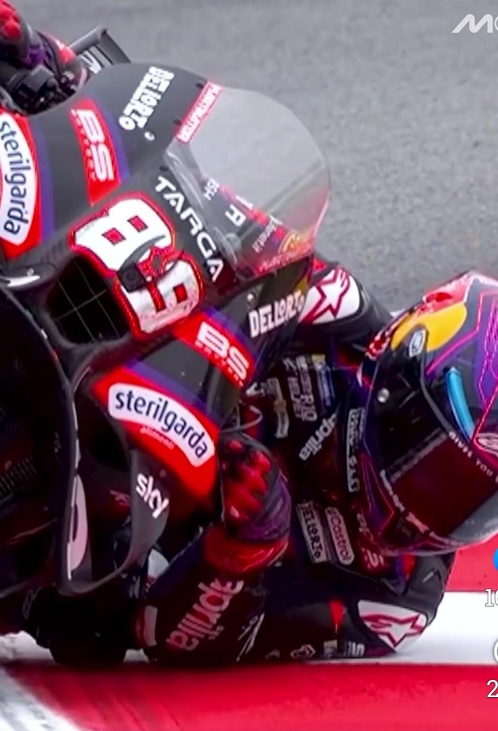 DELORTO TARGA BS sterilgarda sky aprilia 88 Red Bull