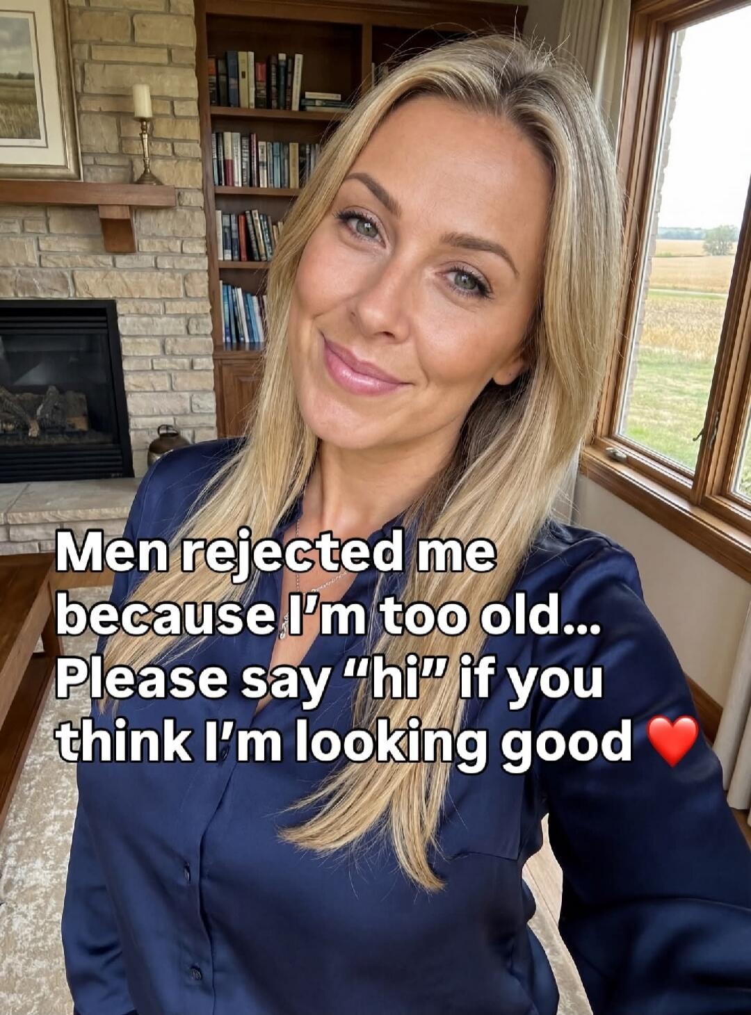 Men rejected me because I'm too old... Please say 