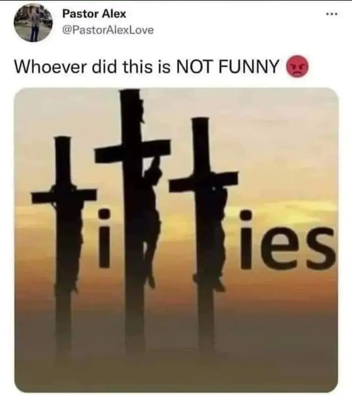 Pastor Alex PastorAlexLove Whoever did this is NOT FUNNY
