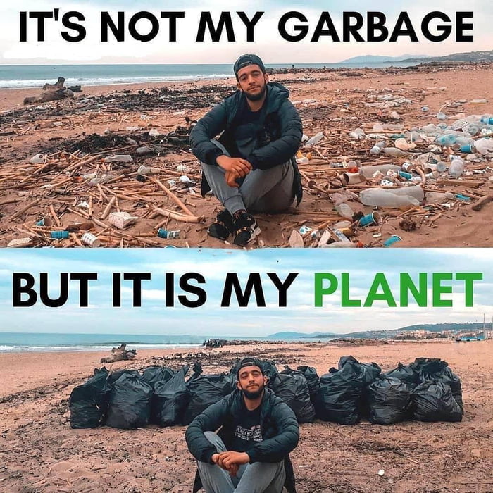 ITS NOT MY GARBAGE