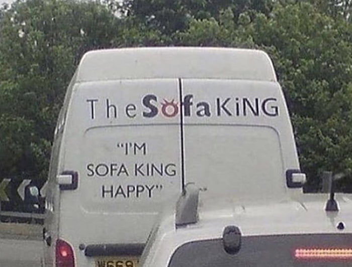 I 1heSvfakiNG IM SOFA KING HAPPY y