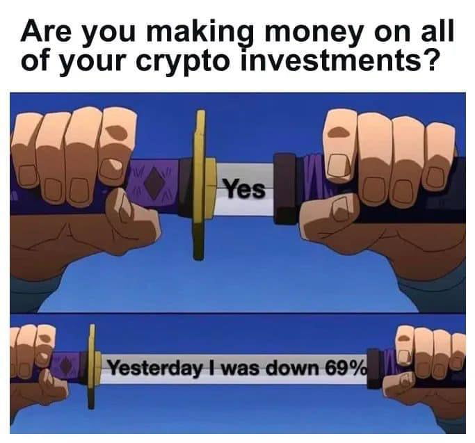Are you making money on all of your crypto investments