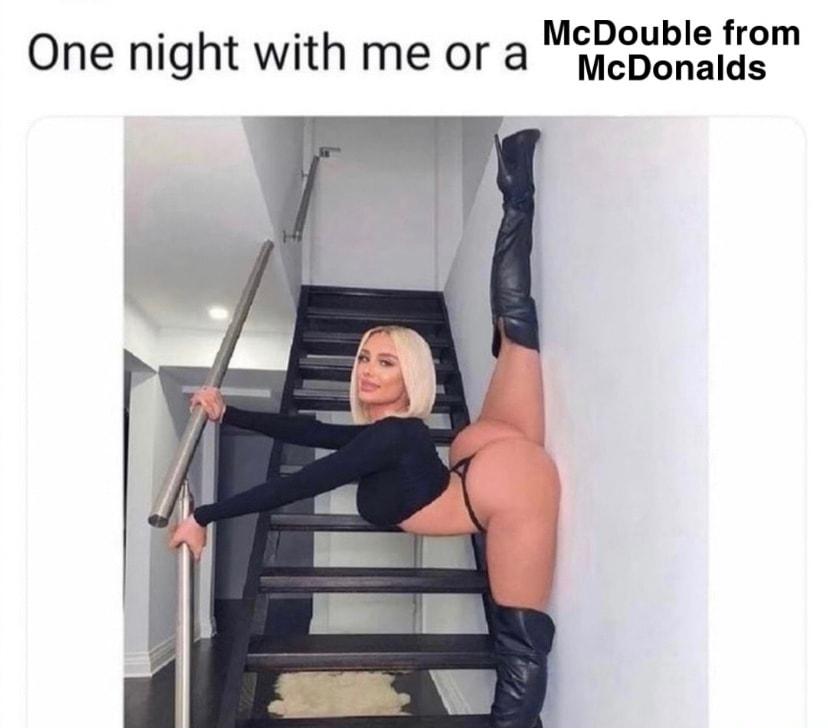 One night with me or a MPauble from