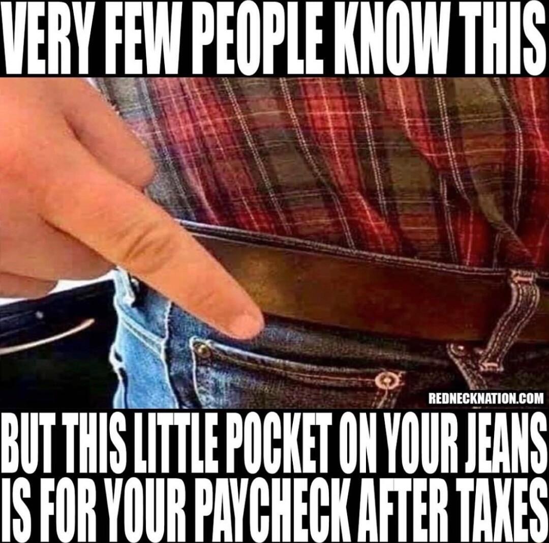 VERY FEW PEOPLE KNOW THo BIITTIIISlIITlE PlKEHIHYlIIIIIEMIS IS FOR YOUR PAVCHECK RFTER TANES