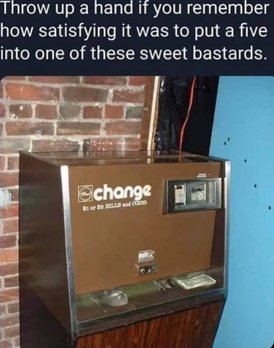 Throw up a hand if you remember how satisfying it was to put a five into one of these sweet bastards