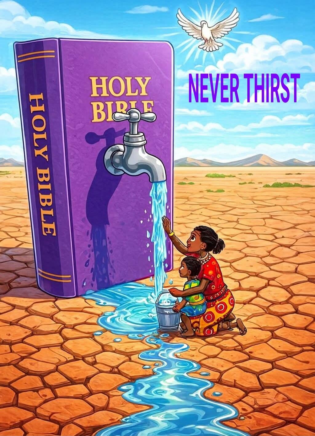 HOLY BIBLE
NEVER THIRST