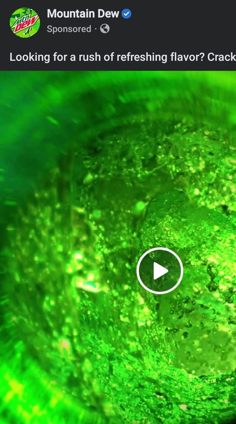 7 Mountain Dew Sponsored Looking for a rush of refreshing flavor Crack