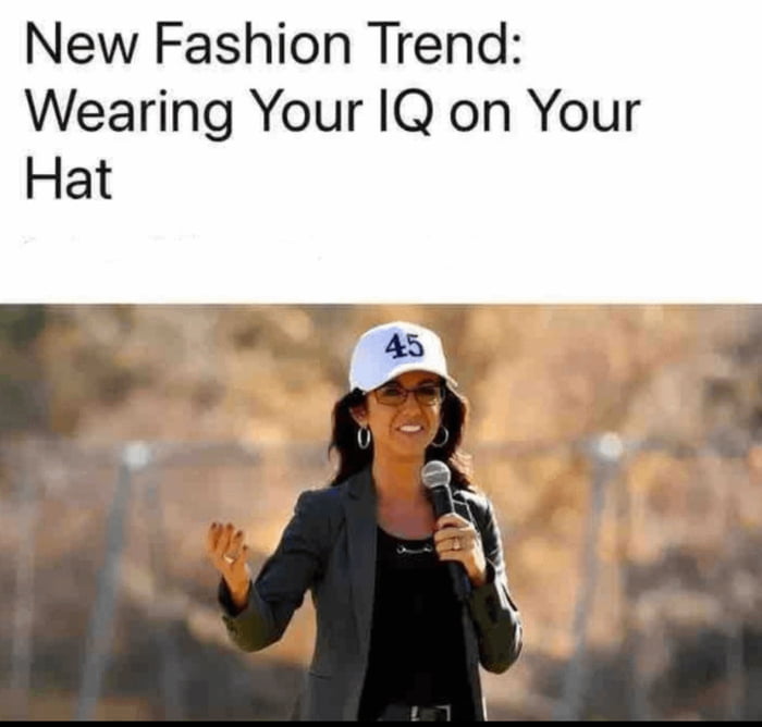 New Fashion Trend Wearing Your IQ on Your Hat