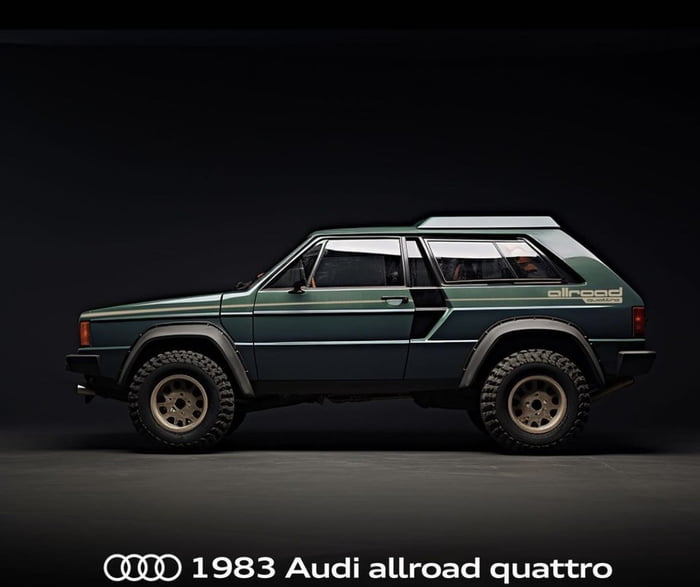 Q00D 1983 Audi allroad quattro