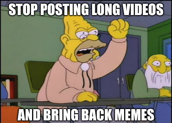 STOPPOSTING LONG VIDEOS 33 nnn BRINGBACKMEMES
