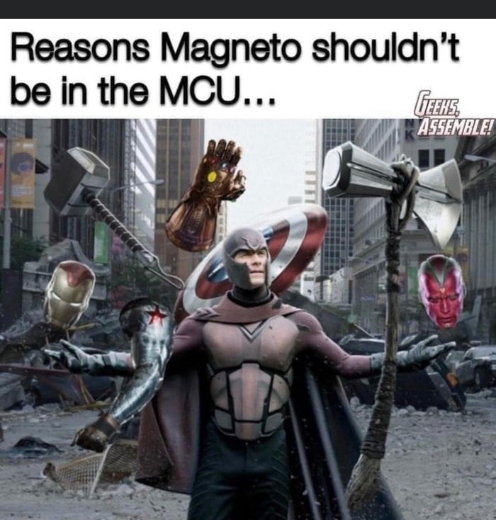 Reasons Magneto shouldnt be in thg MCU o R4
