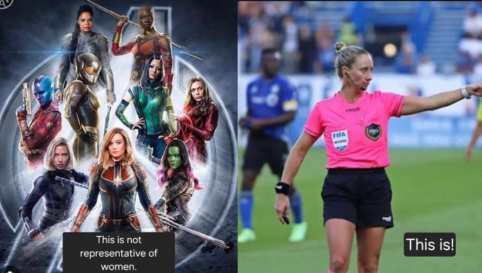 This is not representative of women. This is!