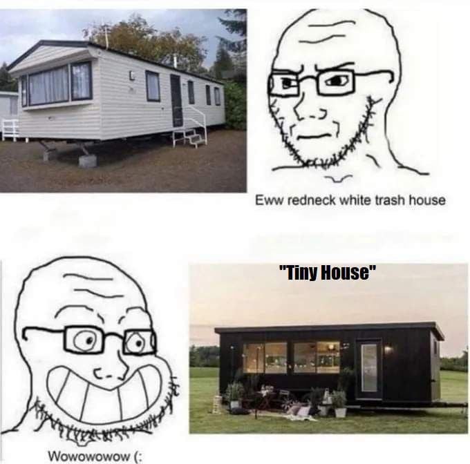Eww redneck white trash house Tiny House Wowowowow