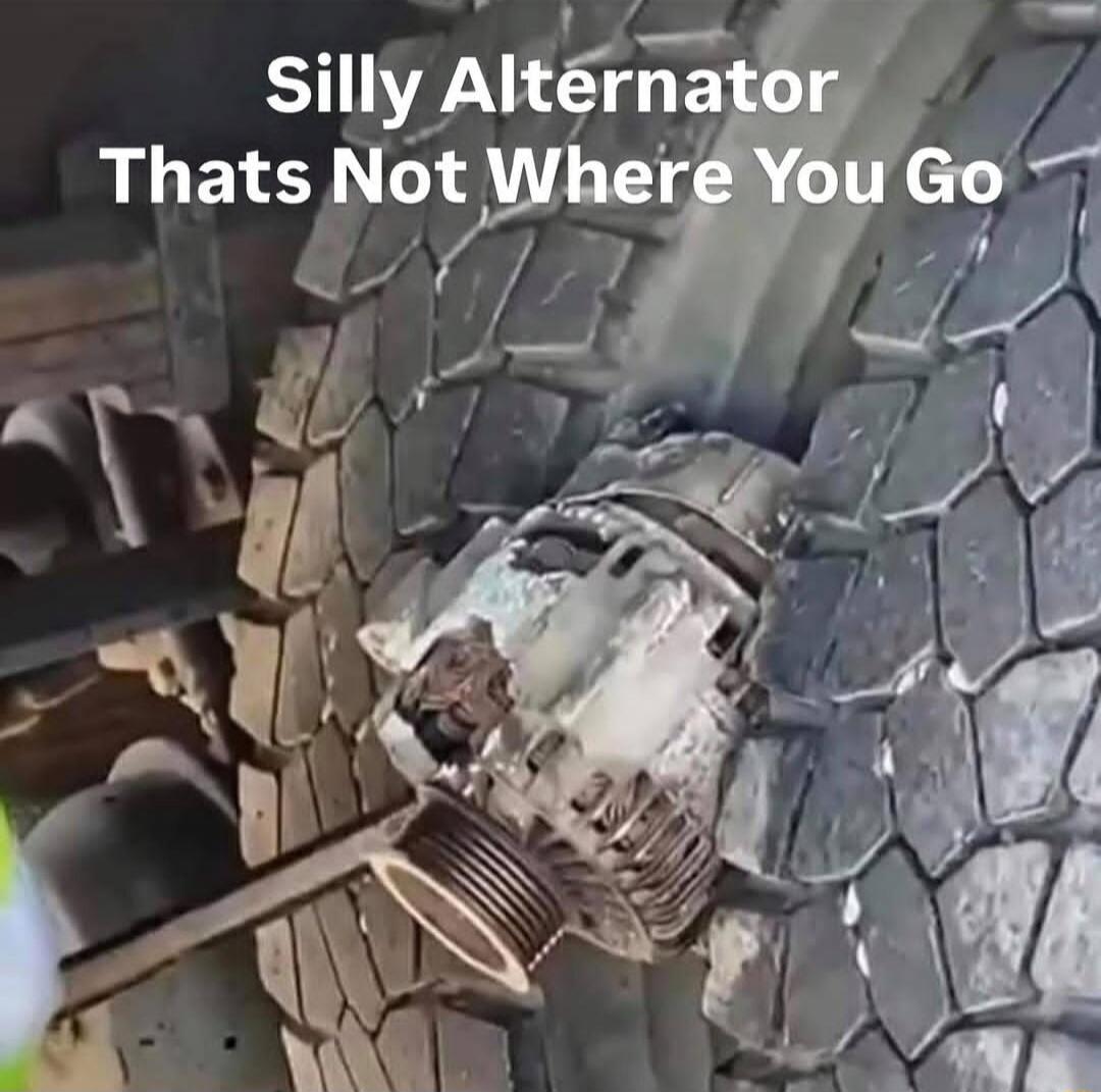Silly Alternator Thats Not Where You Go